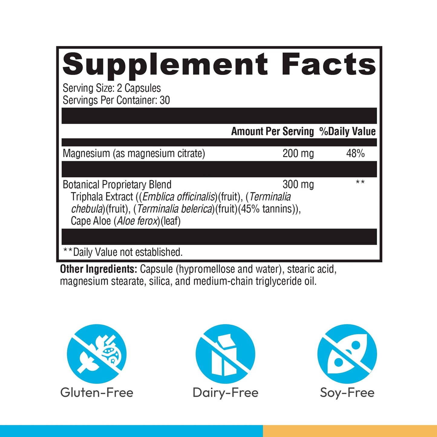 XYMOGEN ColonX - Gastrointestinal & Bowel Regularity Support Capsules 60