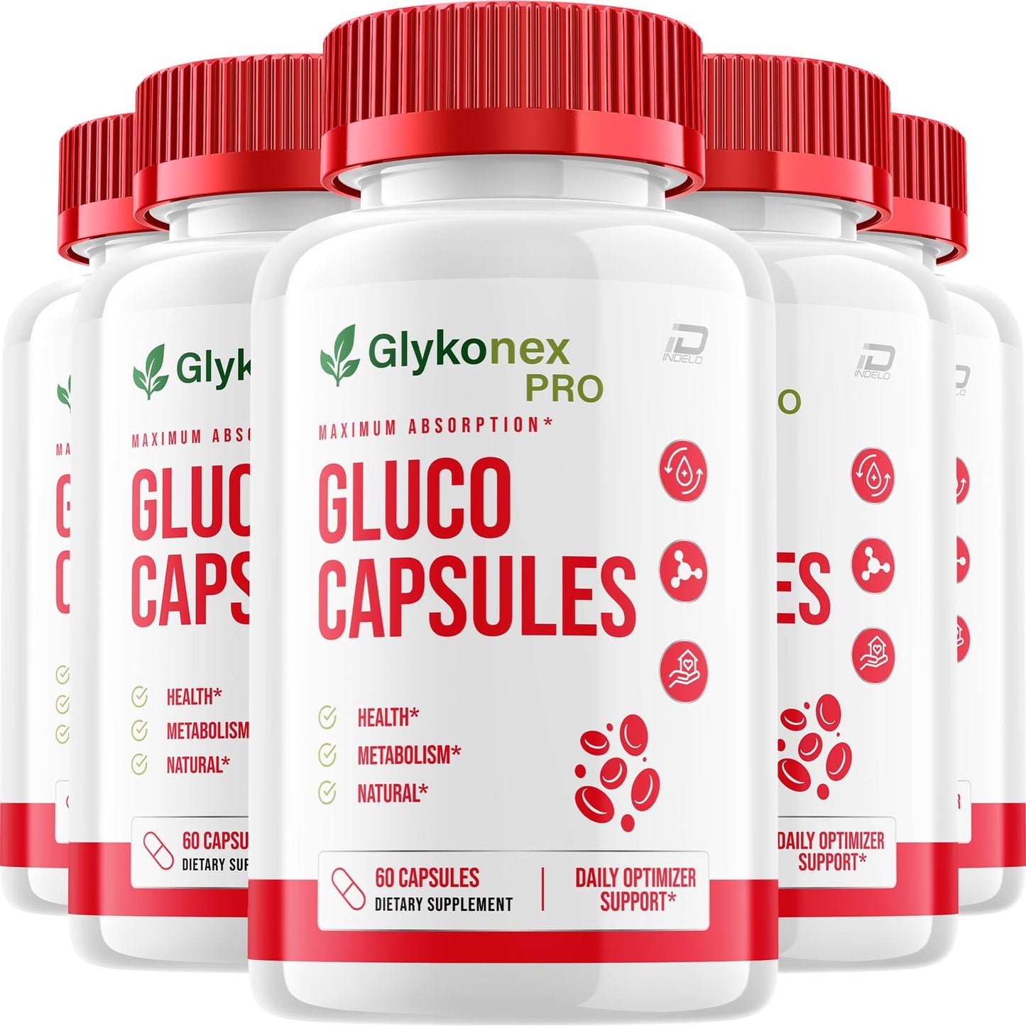 Indelo Glykonex Pro Capsules 300 Capsules