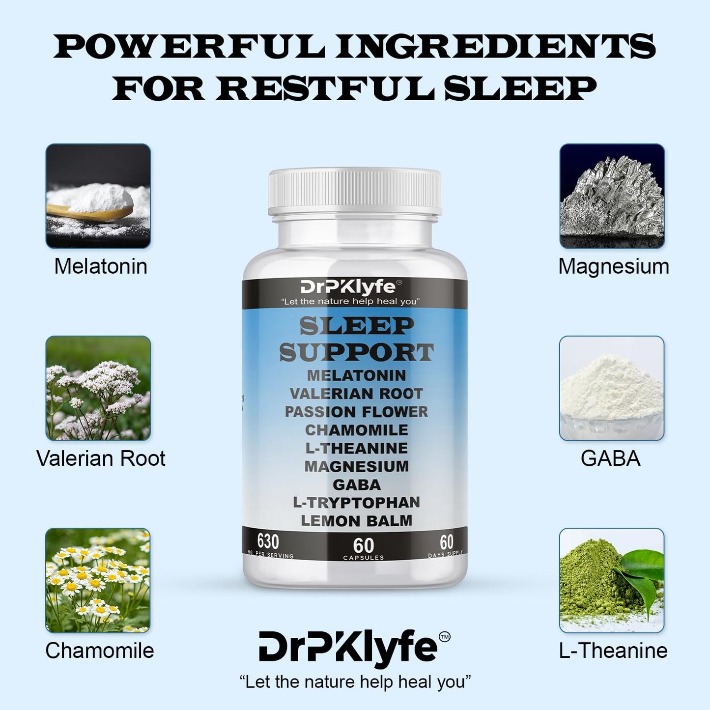 DrPKLyfe Sleep Aid 60 Capsules