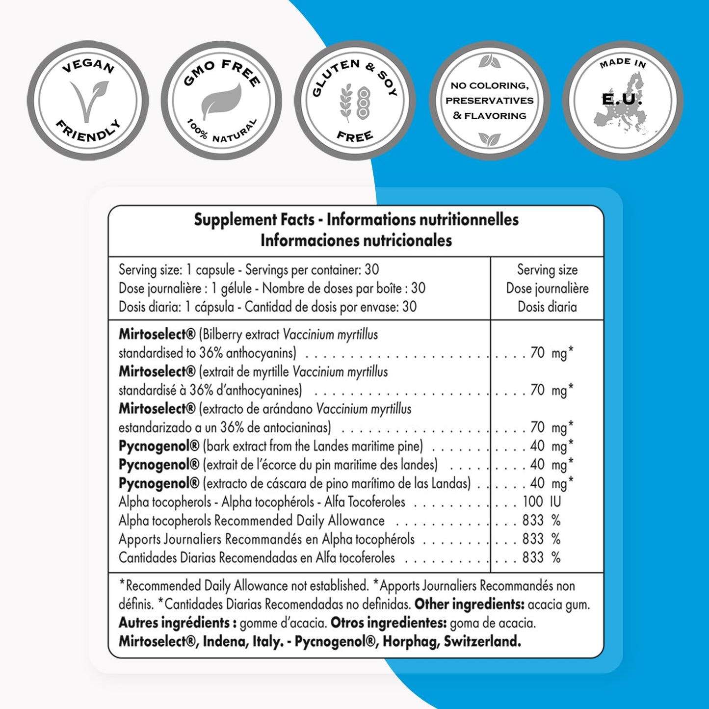 Supersmart Eye Pressure Control 30 Capsules