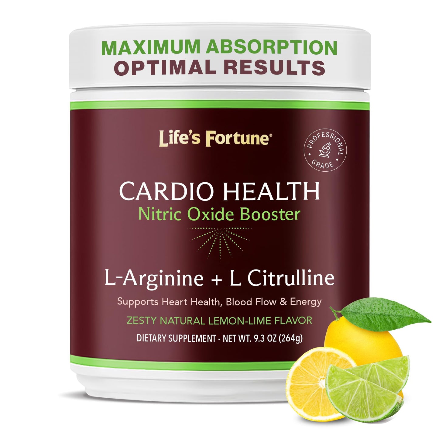 Life's Fortune L Arginine L Citrulline Supplement Powder 8.5