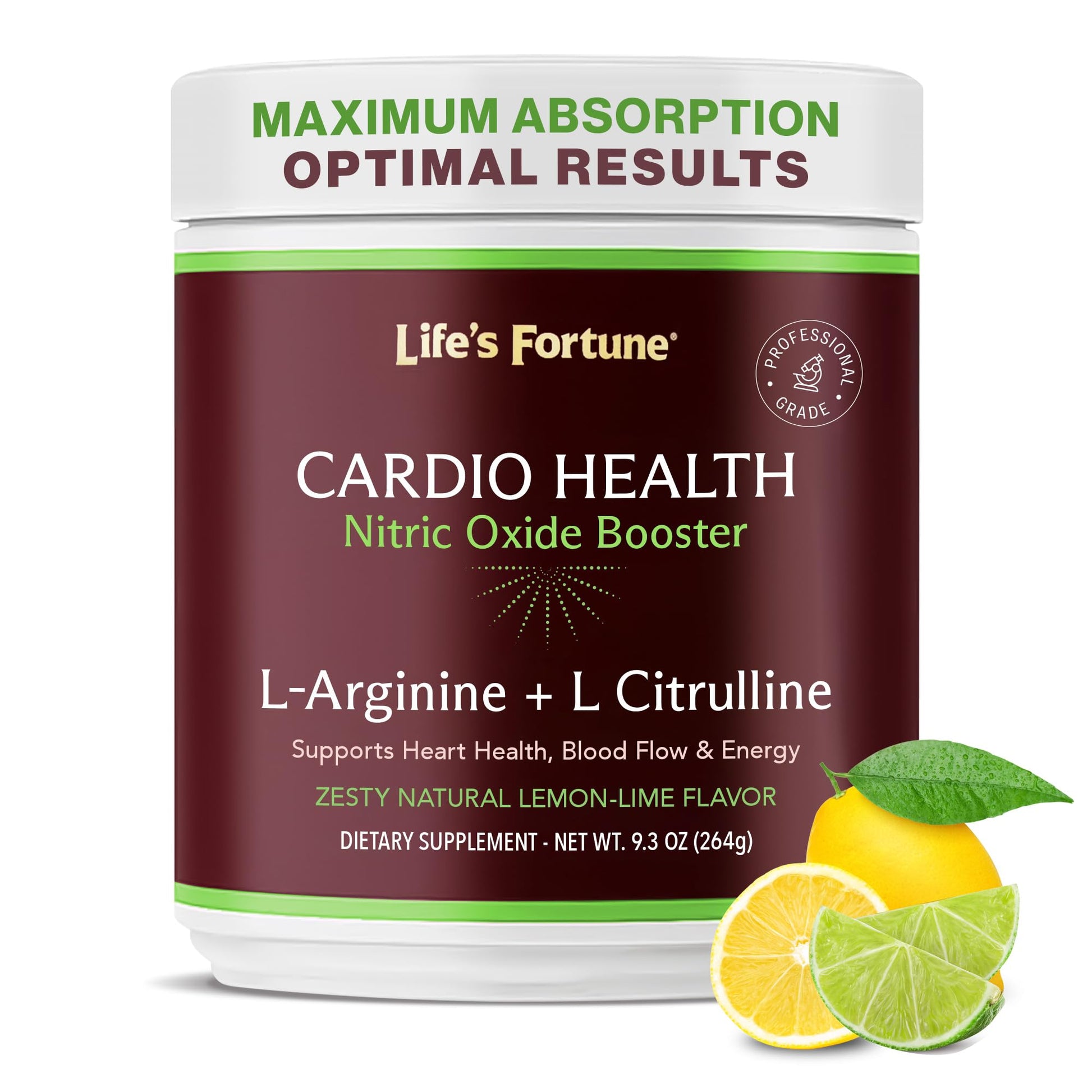 Life's Fortune L Arginine L Citrulline Supplement Powder 8.5