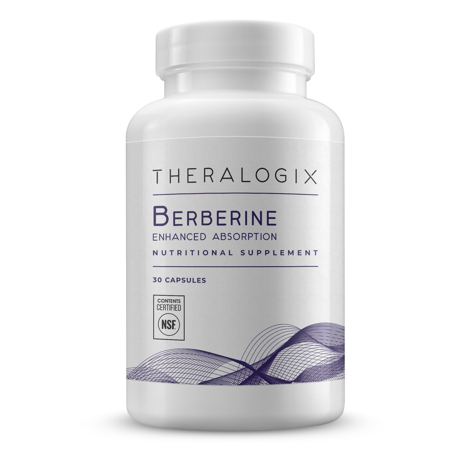 Theralogix Berberine Enhanced Absorption – Metabolic Health Capsule, 30 Count