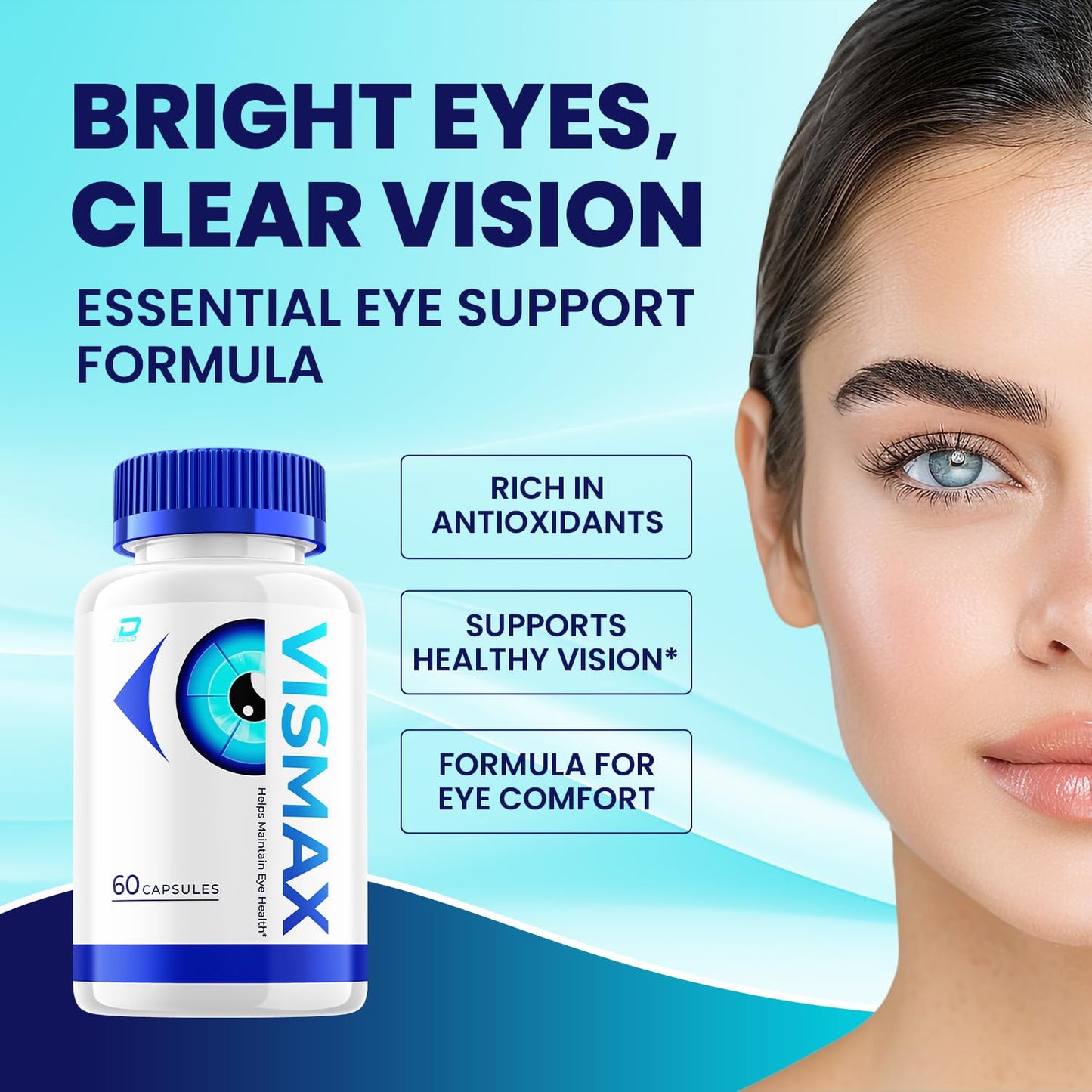 Indelo Vismax Eye Support Multivitamin Capsule, 60 Capsules
