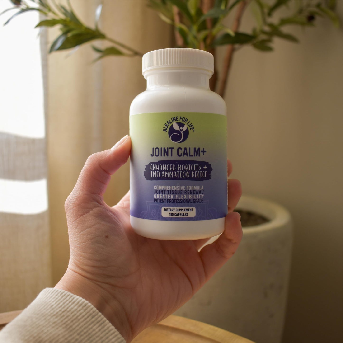 Alkaline for Life Joint Calm Glucosamine Chondroitin Joint Support 180 Capsules