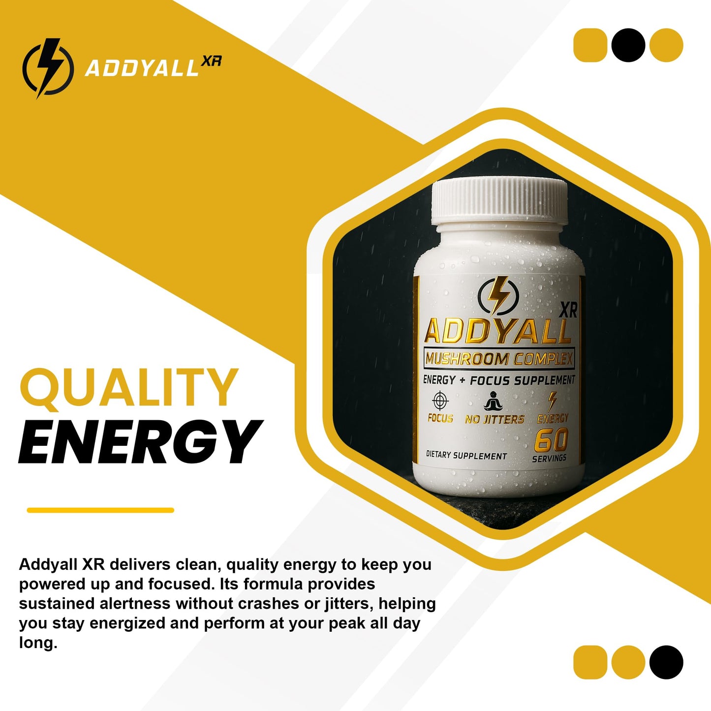 True Wood ADDYALL-XR Mushroom Complex 60 Capsules