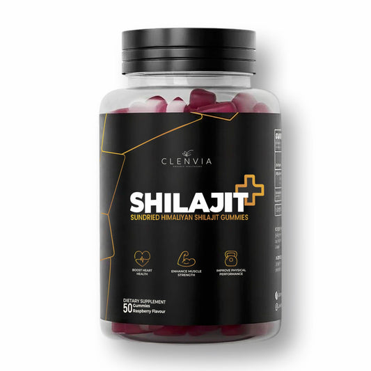 CLENVIA Sundried Himalayan Shilajit 1000mg (Capsule) 50 Count