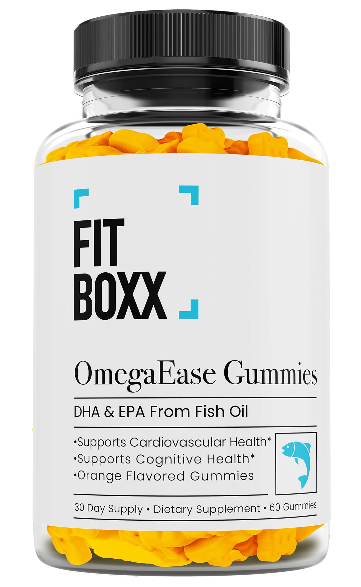 Fit Boxx OmegaEase Omega 3, 60 Capsules