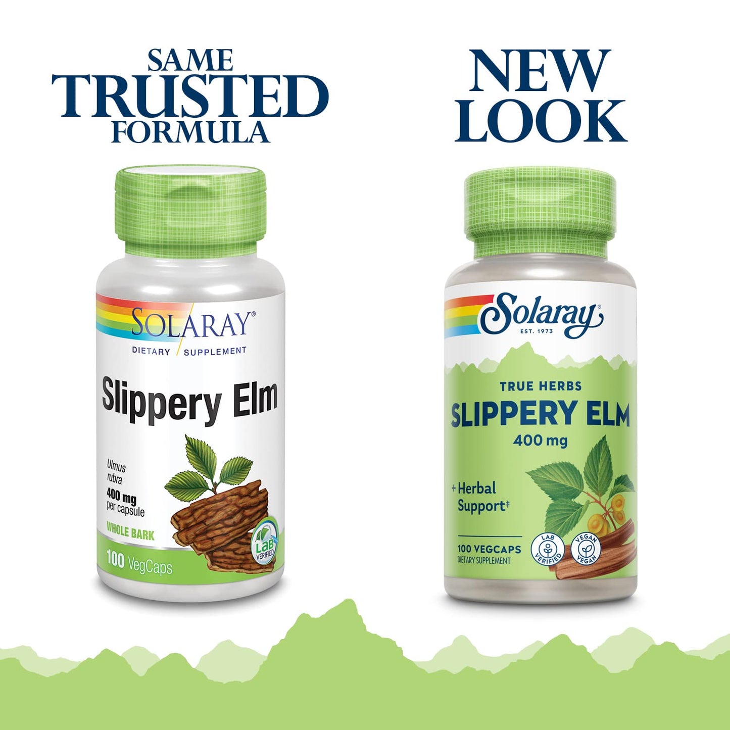 SOLARAY Slippery Elm Bark 400 mg VegCaps 100