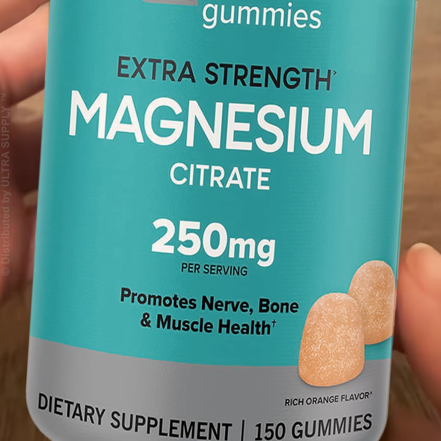 Generic Magnesium Citrate Gummies 250 mg, 150 Count