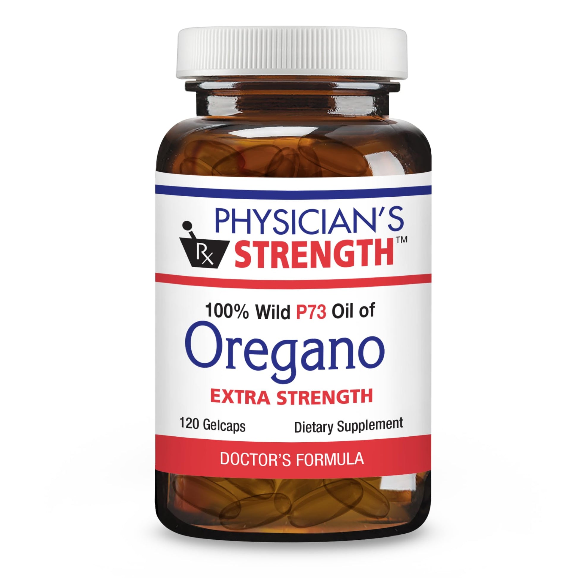 Physician's Strength Wild Oregano Gels Extra Strength Softgels, 120 Count