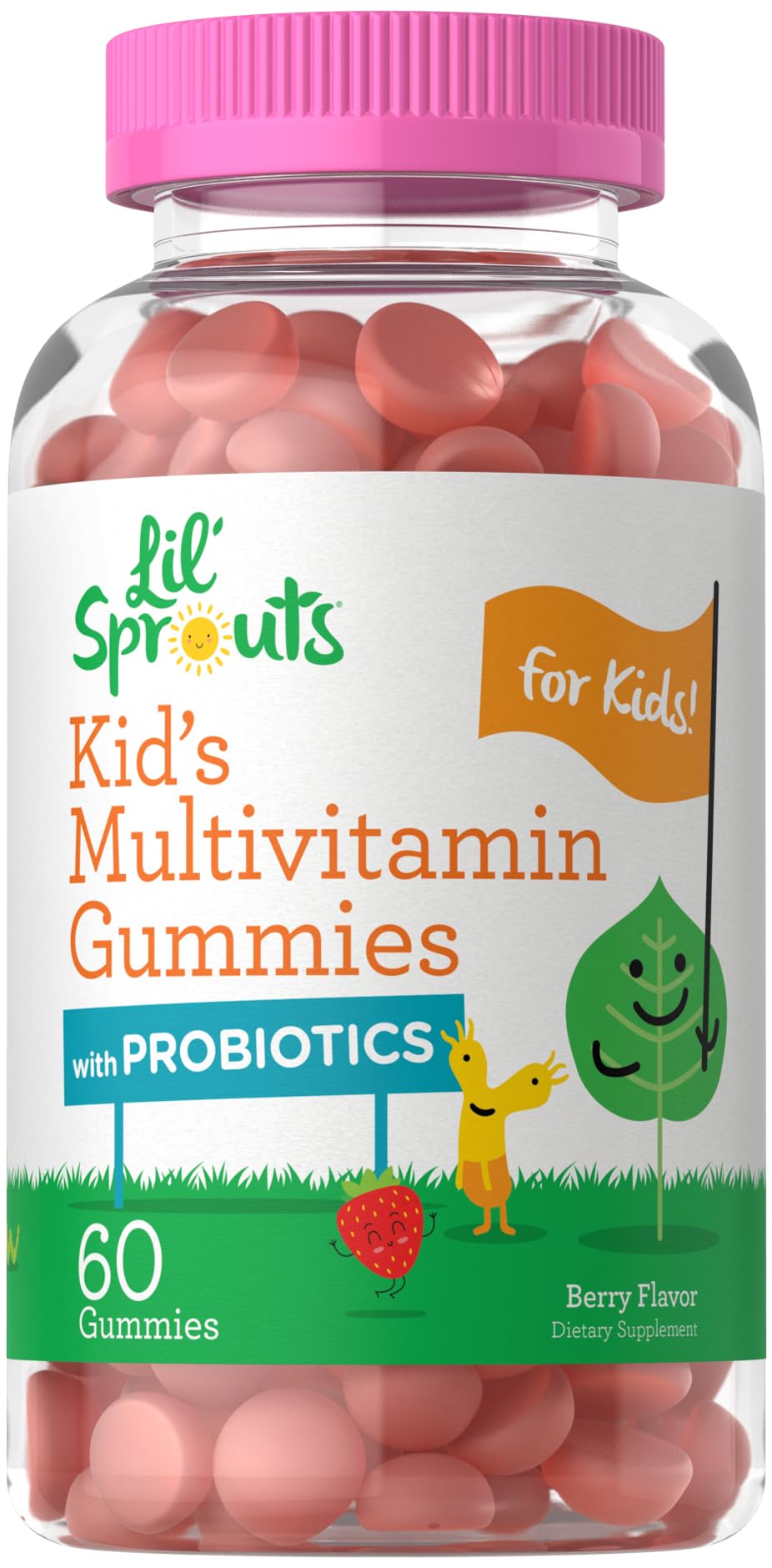 Carlyle Kids Multivitamin Gummies with Probiotics 60 Count