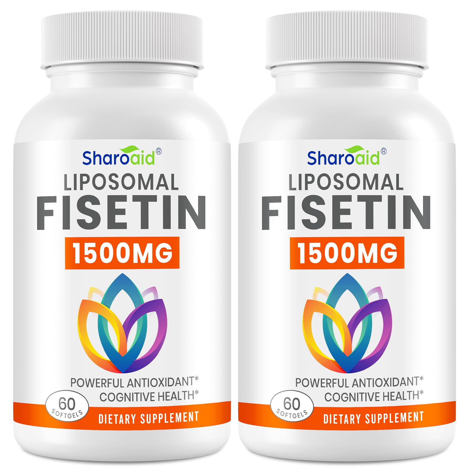 Sharoaid 1500mg Fisetin Softgels 120
