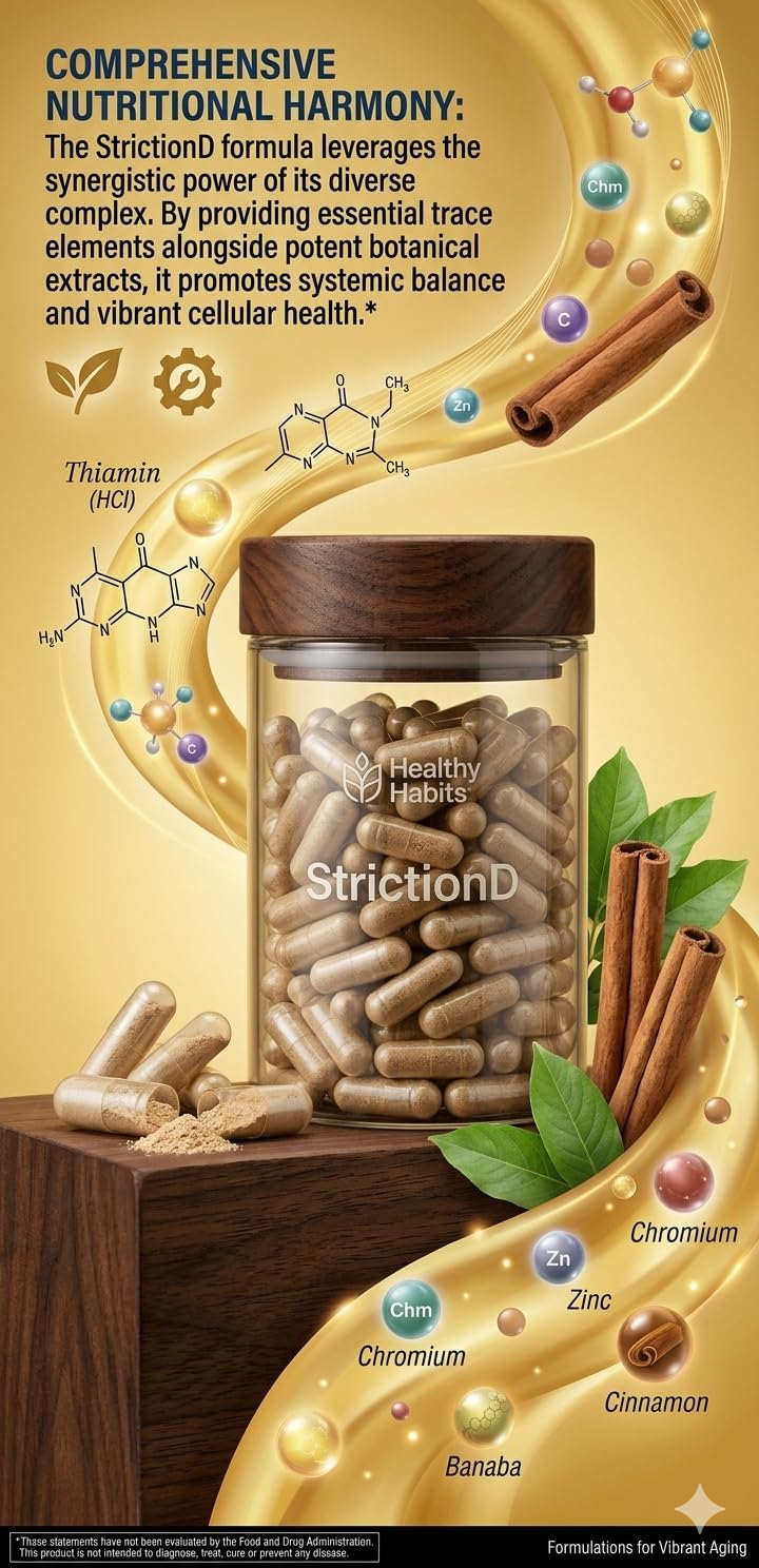 Healthy Habits StrictionD Capsule, 60 Count