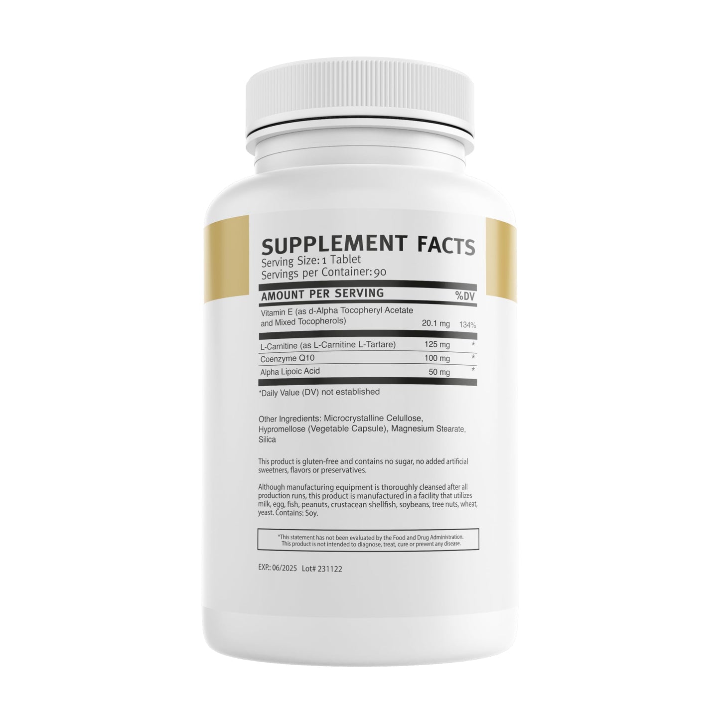 VitalRemedyMD CoQ10 Plus More Tablets, 90 Count