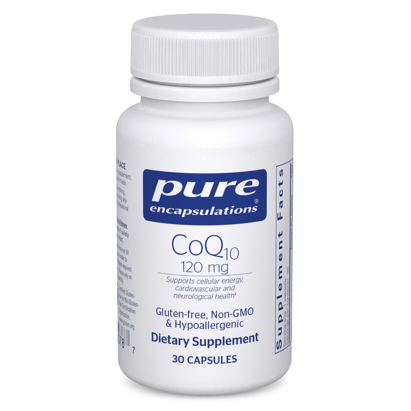 Pure Encapsulations CoQ10 120 mg Capsules, 30 Capsules