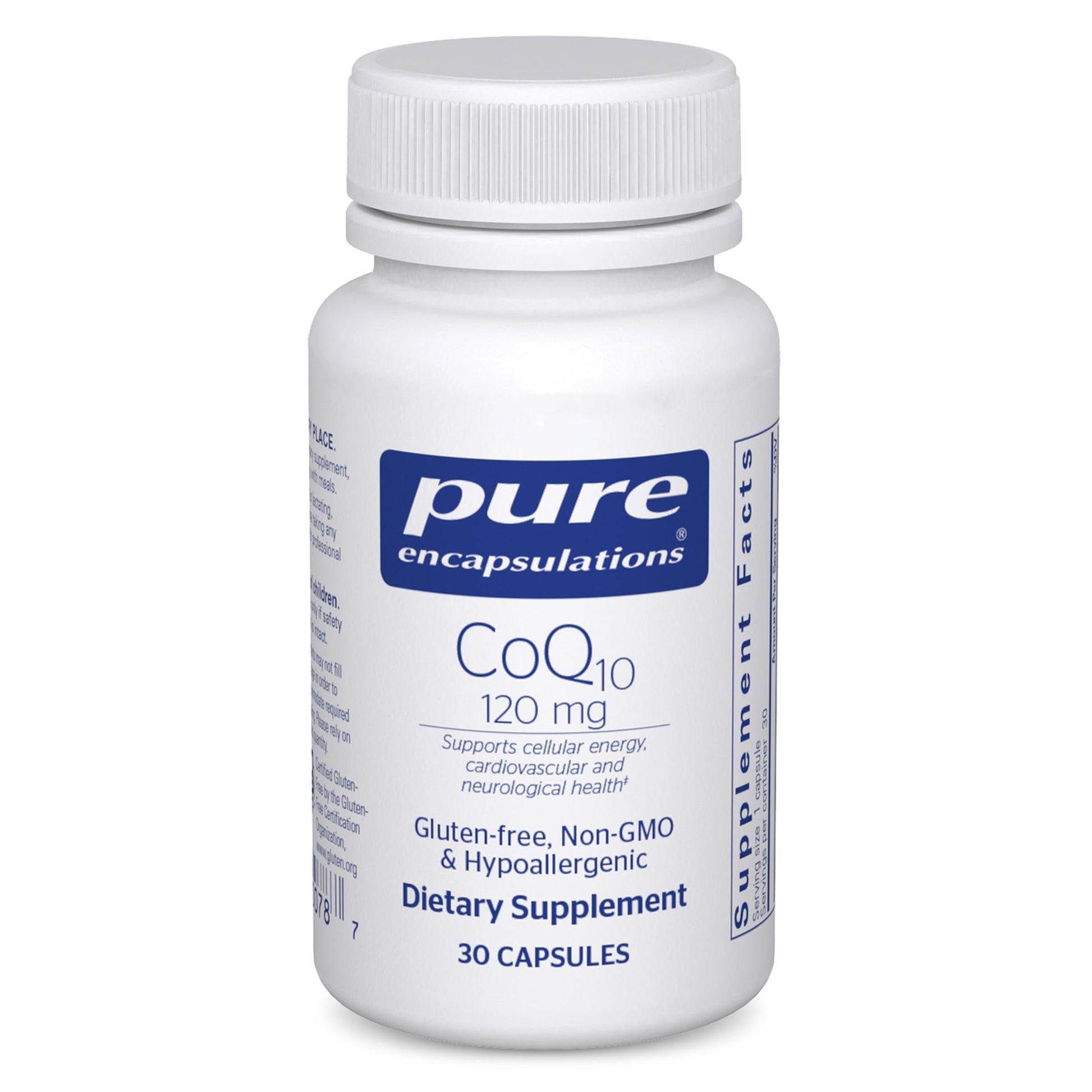 Pure Encapsulations CoQ10 120 mg Capsules, 30 Capsules