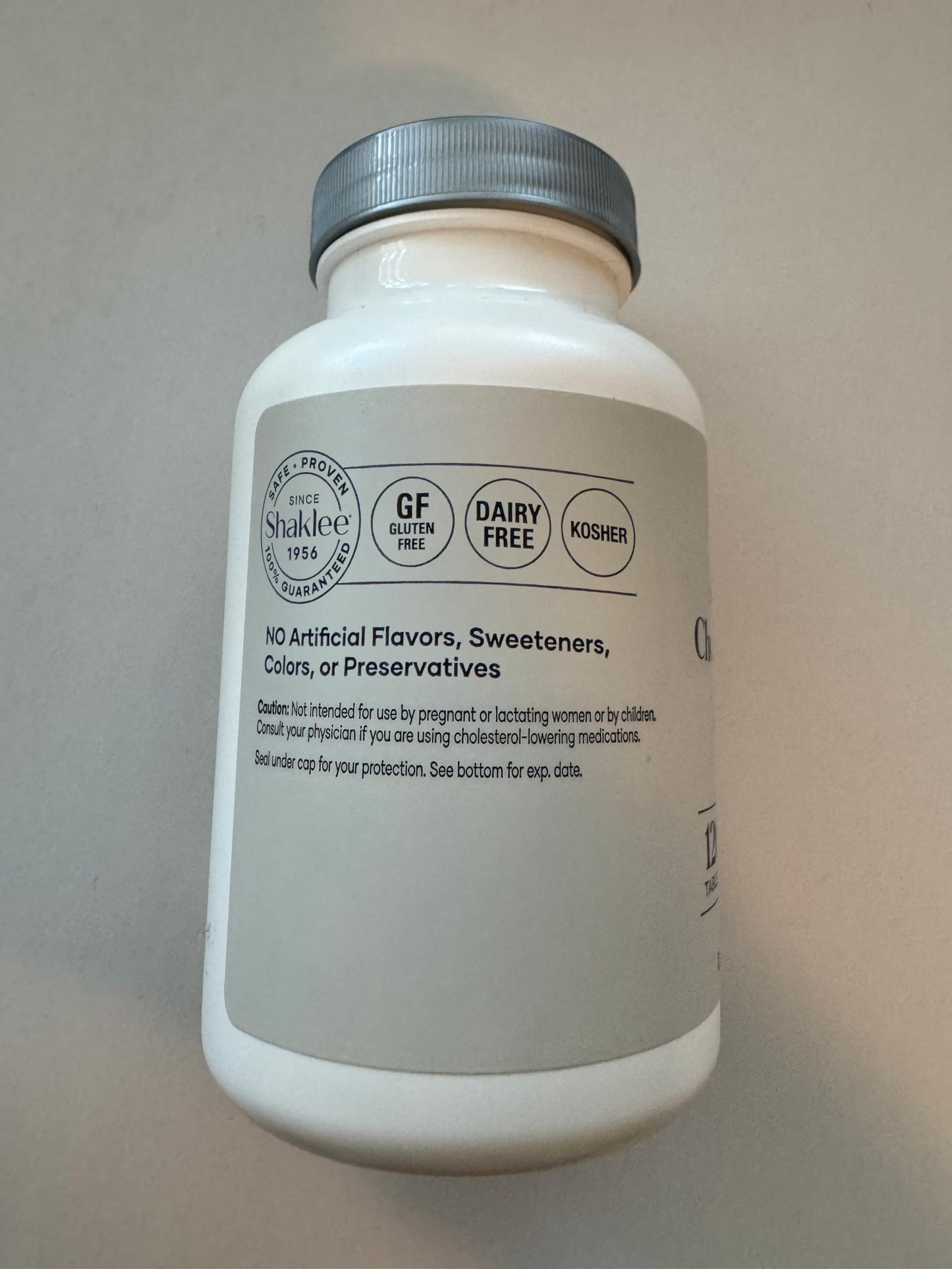 Shaklee Cholesterol Complex Plant-Based Formula 120 Tablets
