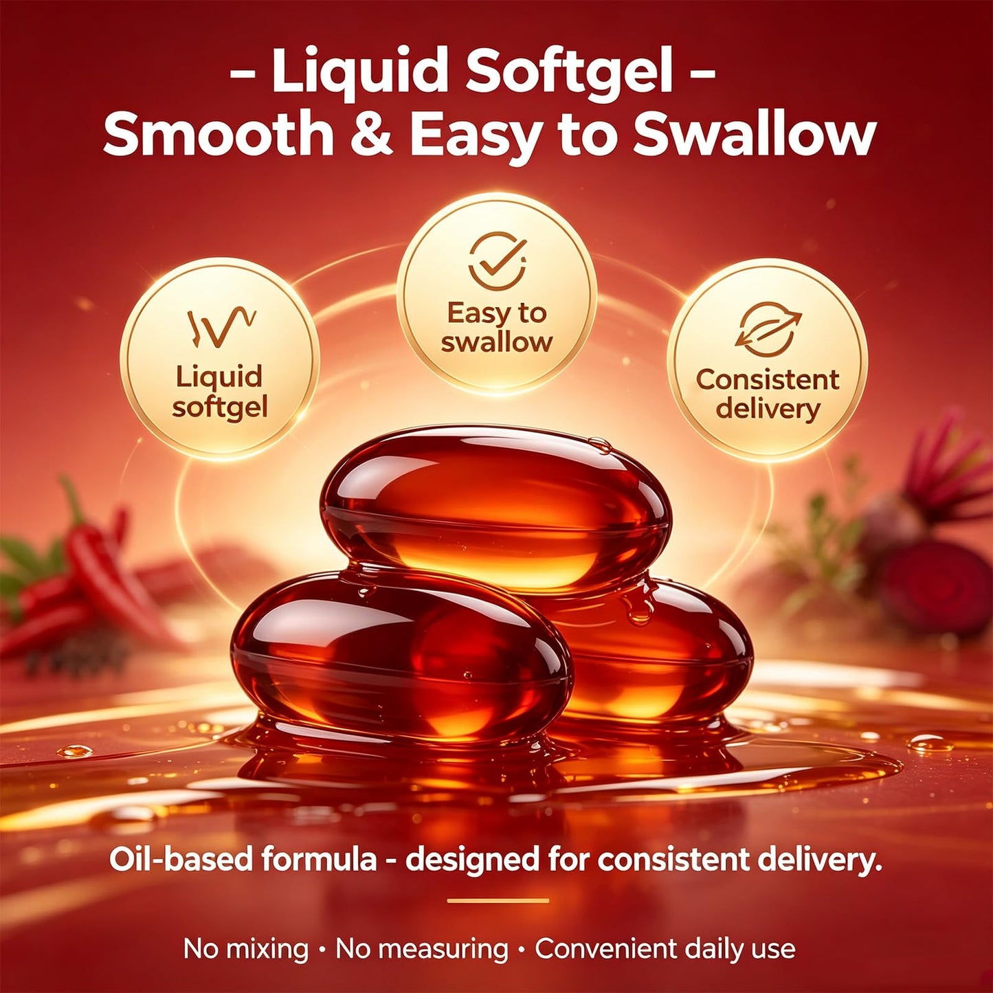 Sovexa Natural Cayenne Pepper Active Capsaicin Supplement Capsule, 1 Capsule