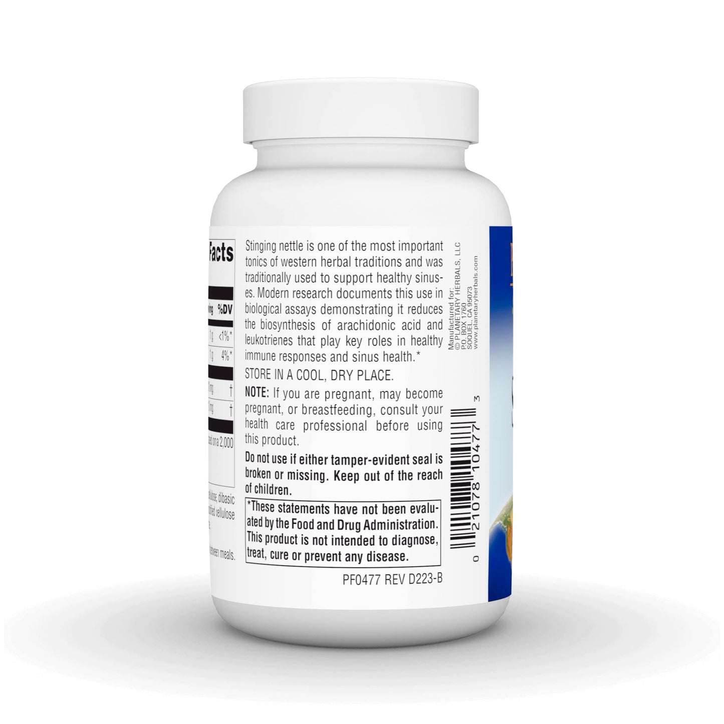 Planetary Herbals Full Spectrum Stinging Nettle Tablet 120 Count