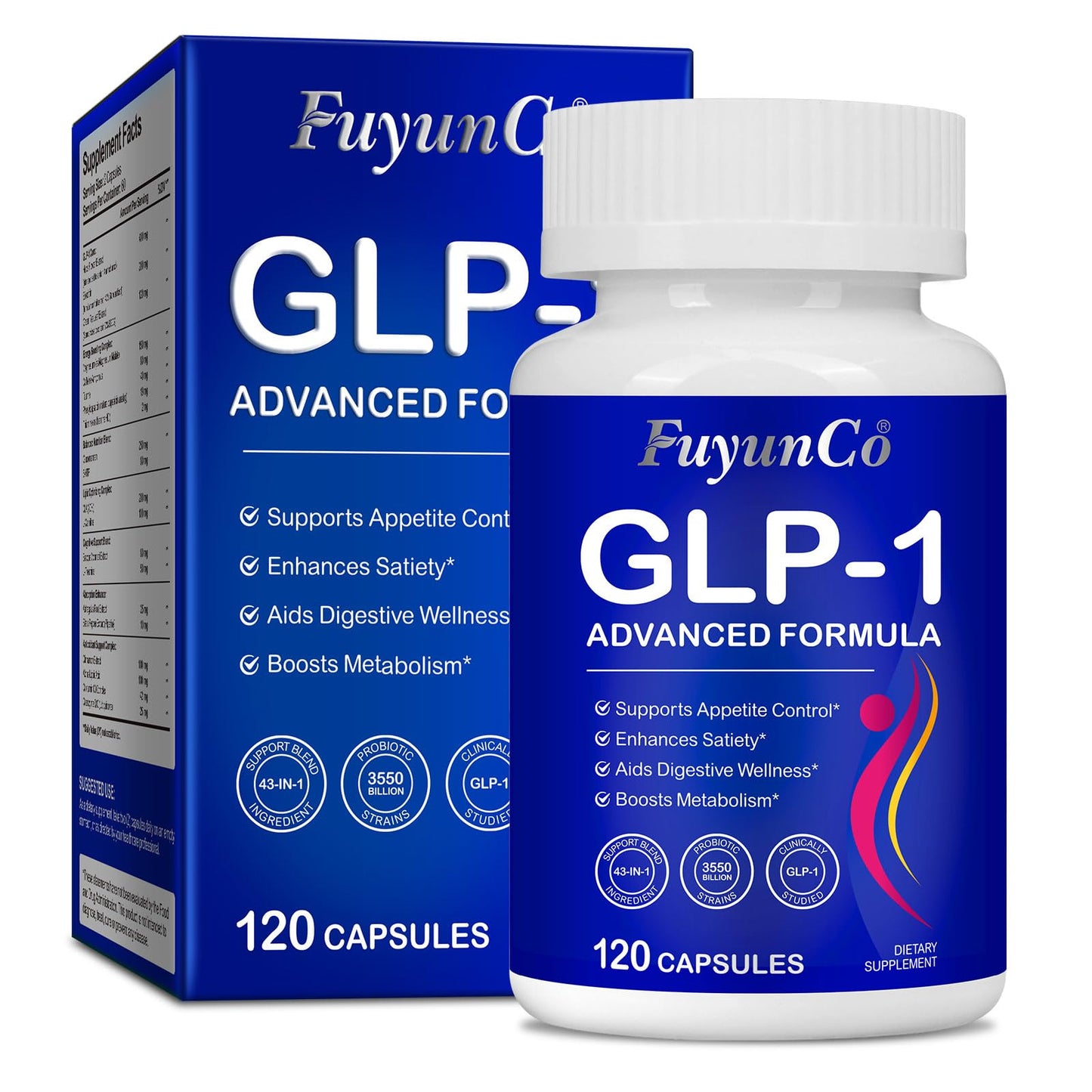 NKKOBSLE GLP-1 Supplement Support 60 Capsules