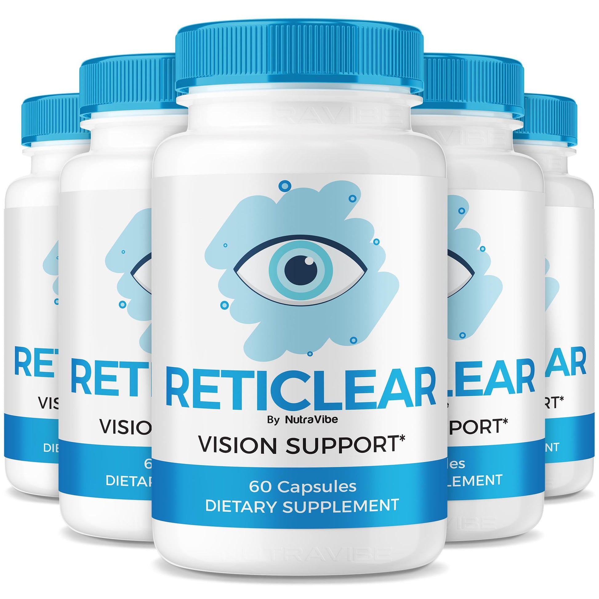 NutraVibe Reticlear Advanced Eye Support Capsule, 300 Capsules