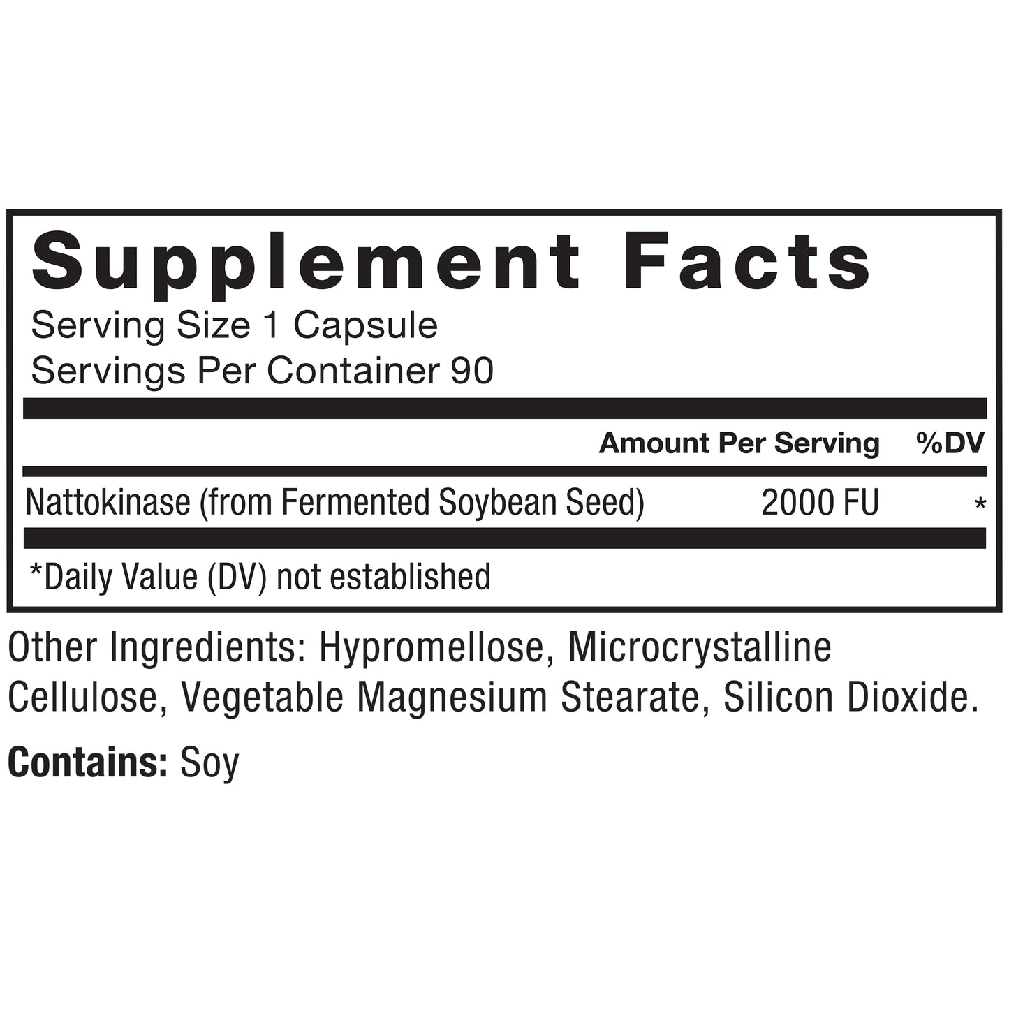 Force Factor Nattokinase 2000 FU Capsules, 90 Capsules