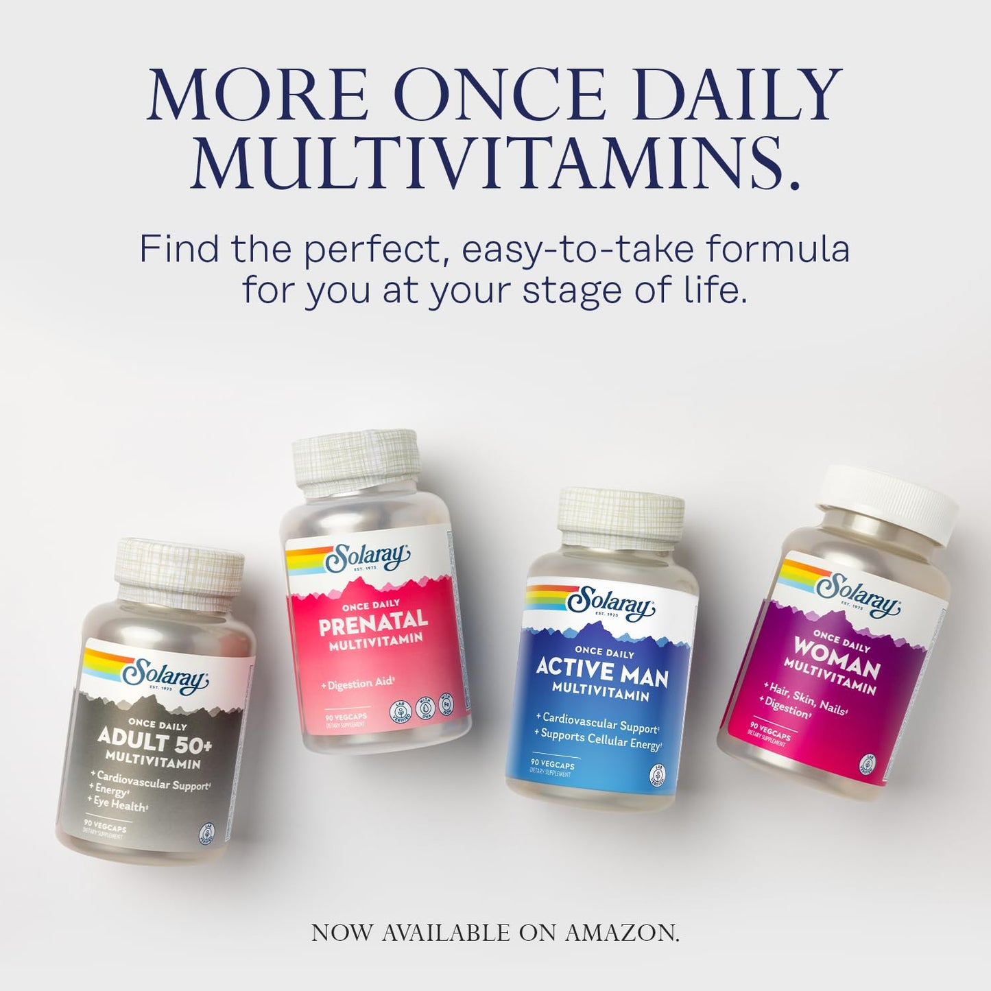 SOLARAY Once Daily Active Man Multivitamin Capsule 90 Count