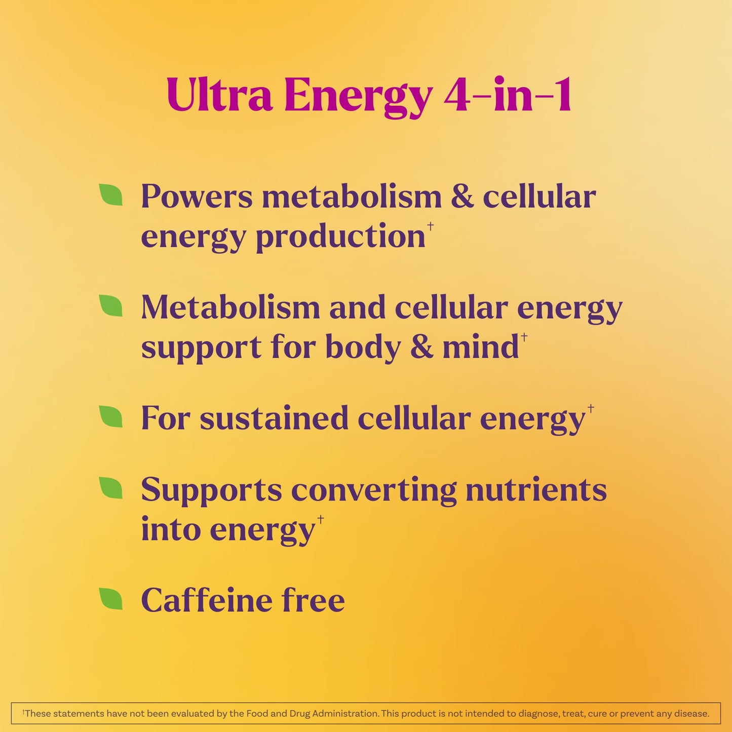 Natrol Ultra Energy 4-in-1 Blend 1000mcg B12, Vitamin B Complex, Vitamin D, CoQ10 Capsules, 30 Ct