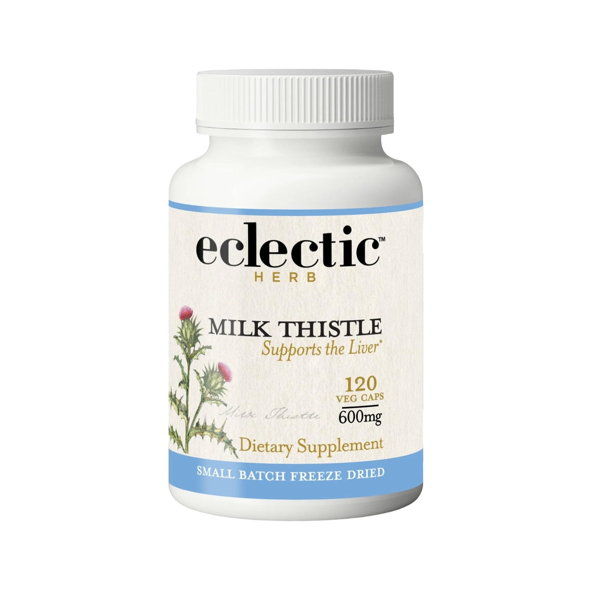 Eclectic Institute Milk Thistle Supplement Capsule 120 Count
