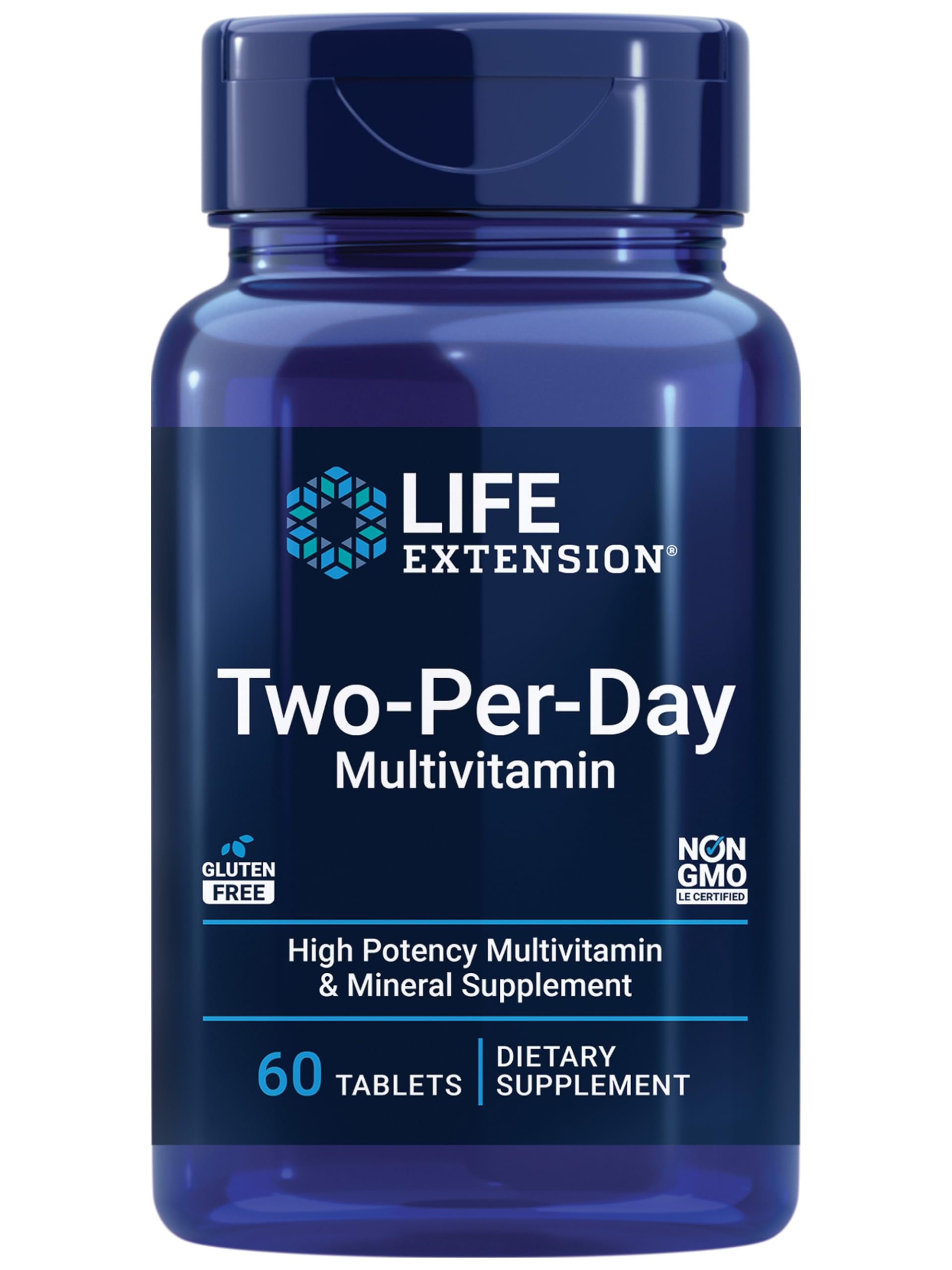 Life Extension Two-Per-Day Multivitamin Tablets 60