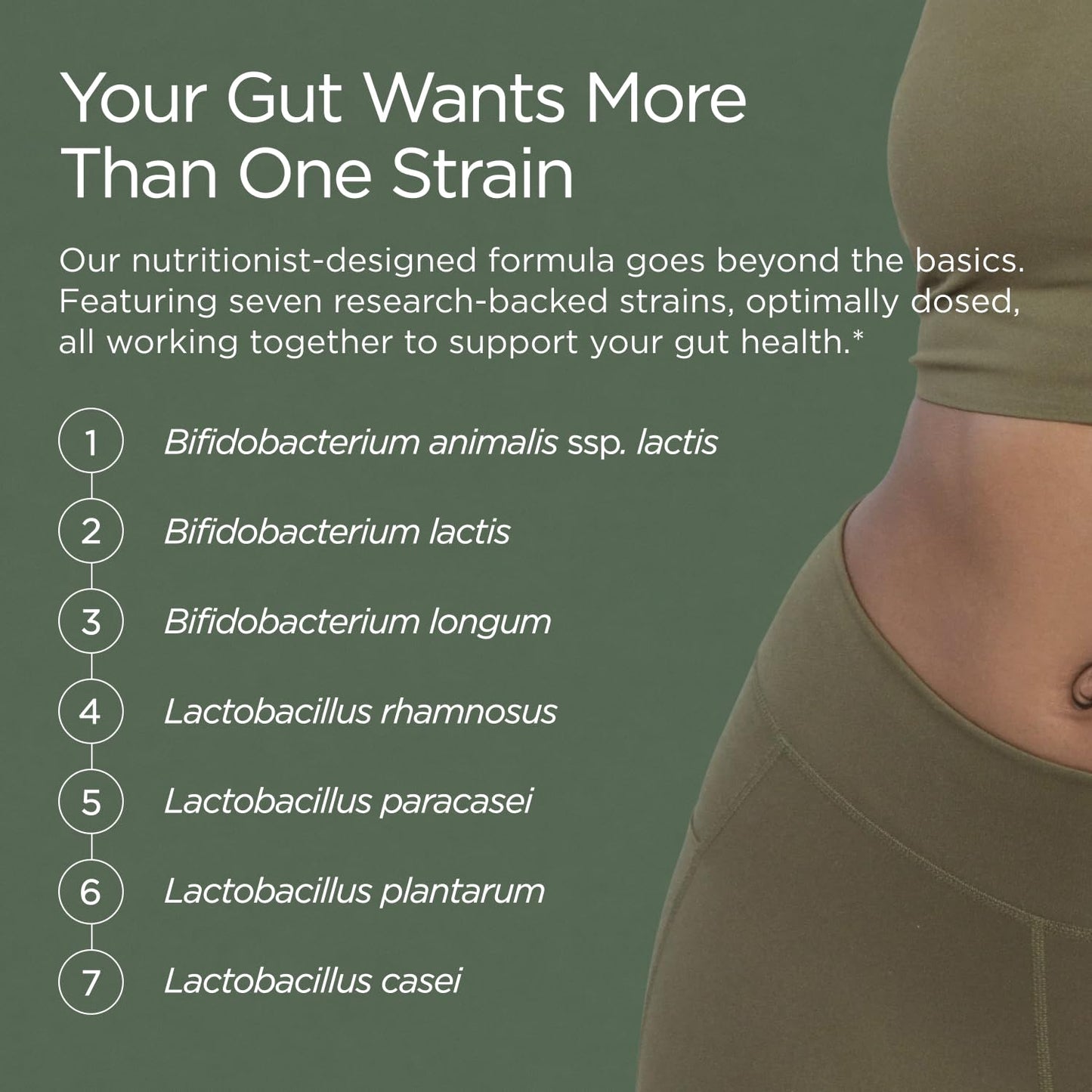 JSHealth Gut Health and Immunity Formula Probiotics Capsule 60 Count