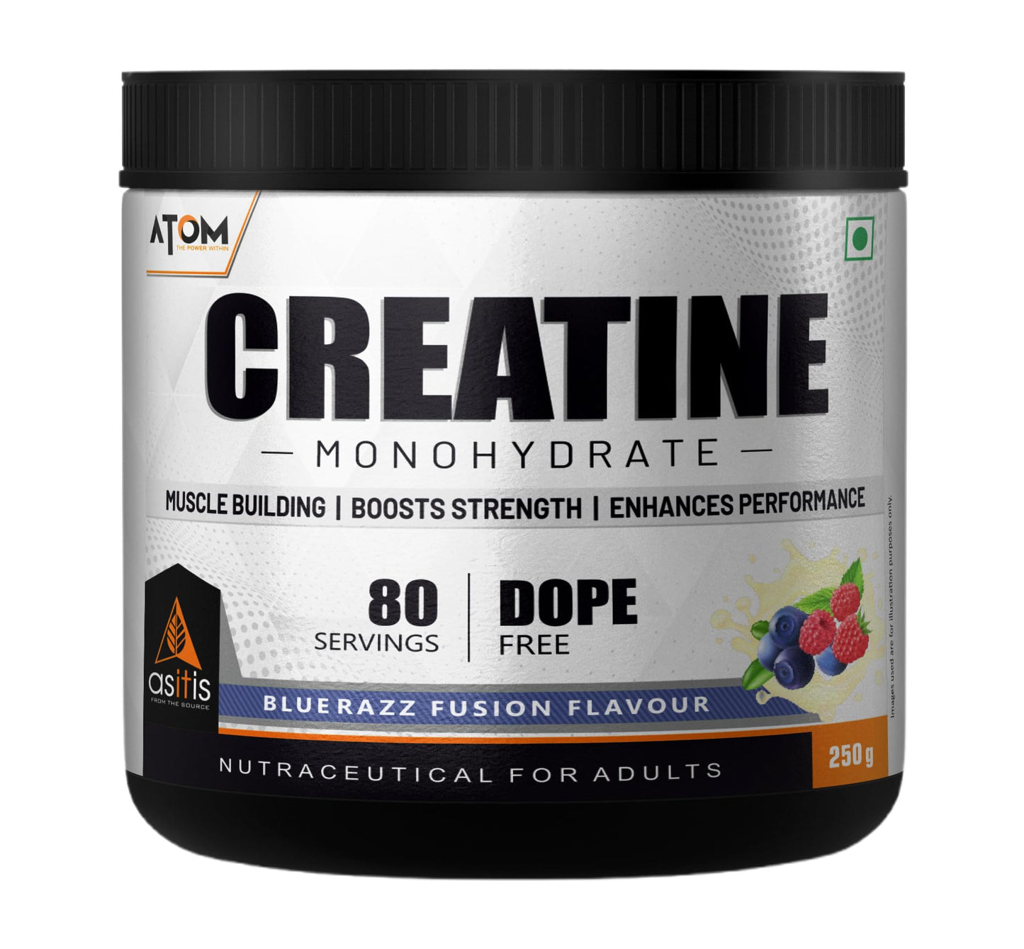 Asitis Nutrition AS-IT-is Atom Creatine Monohydrate Powder 250 g