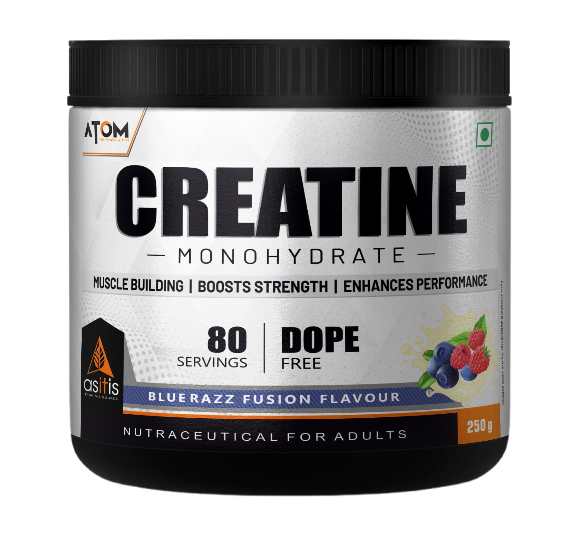 Asitis Nutrition AS-IT-is Atom Creatine Monohydrate Powder 250 g