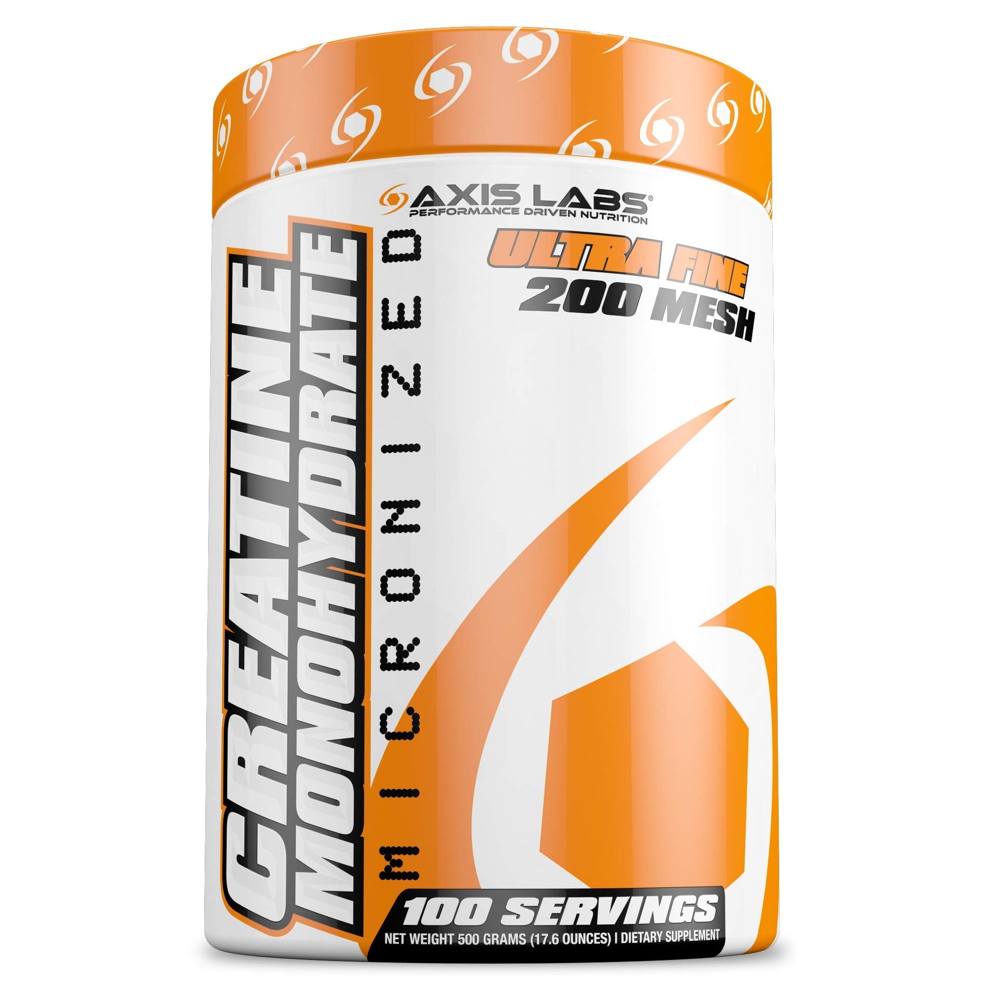 Axis Labs Micronized Creatine Monohydrate Powder 17.637 oz