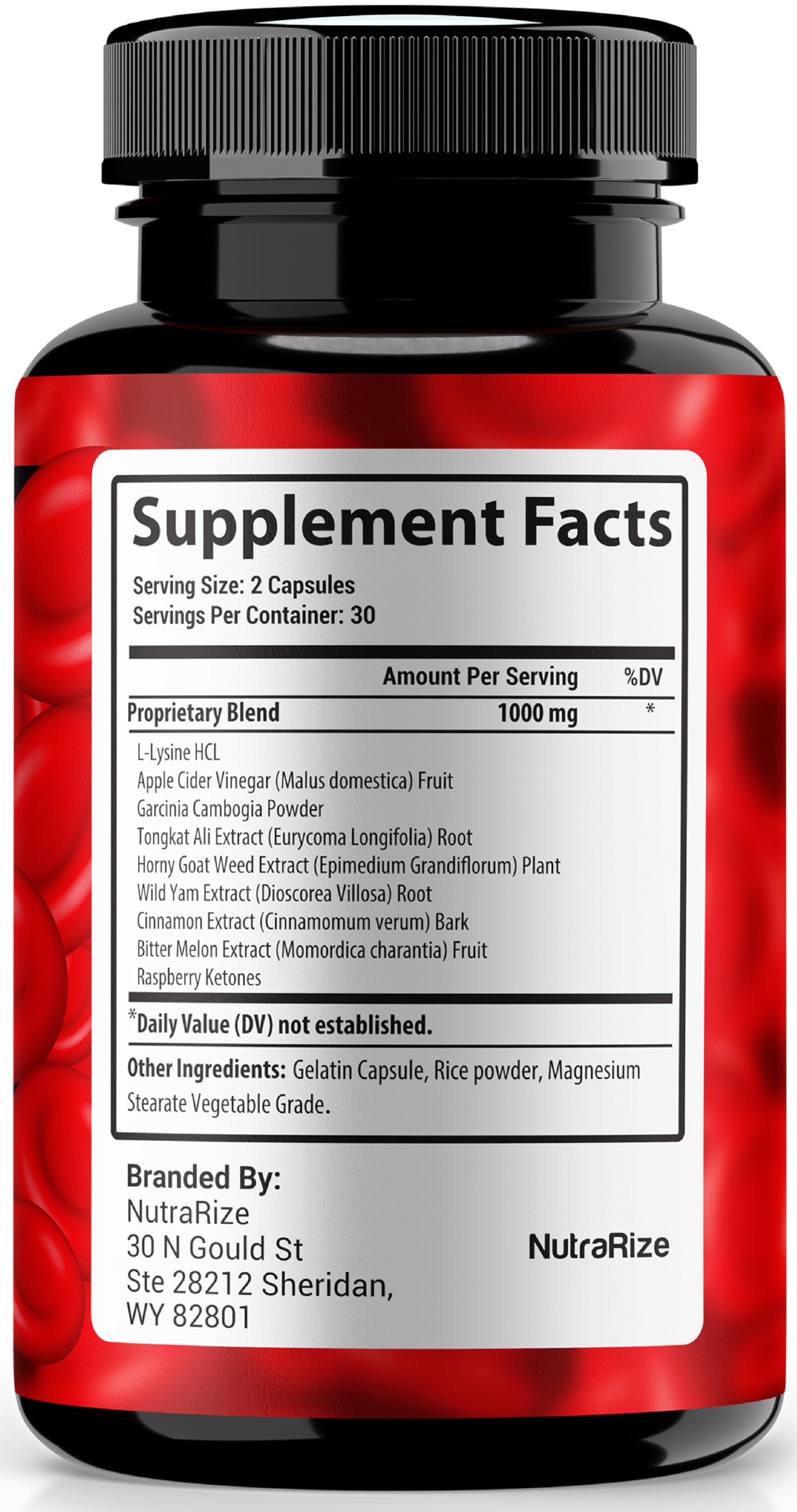 NutraRize Clear Flux Capsules, 300 Capsules
