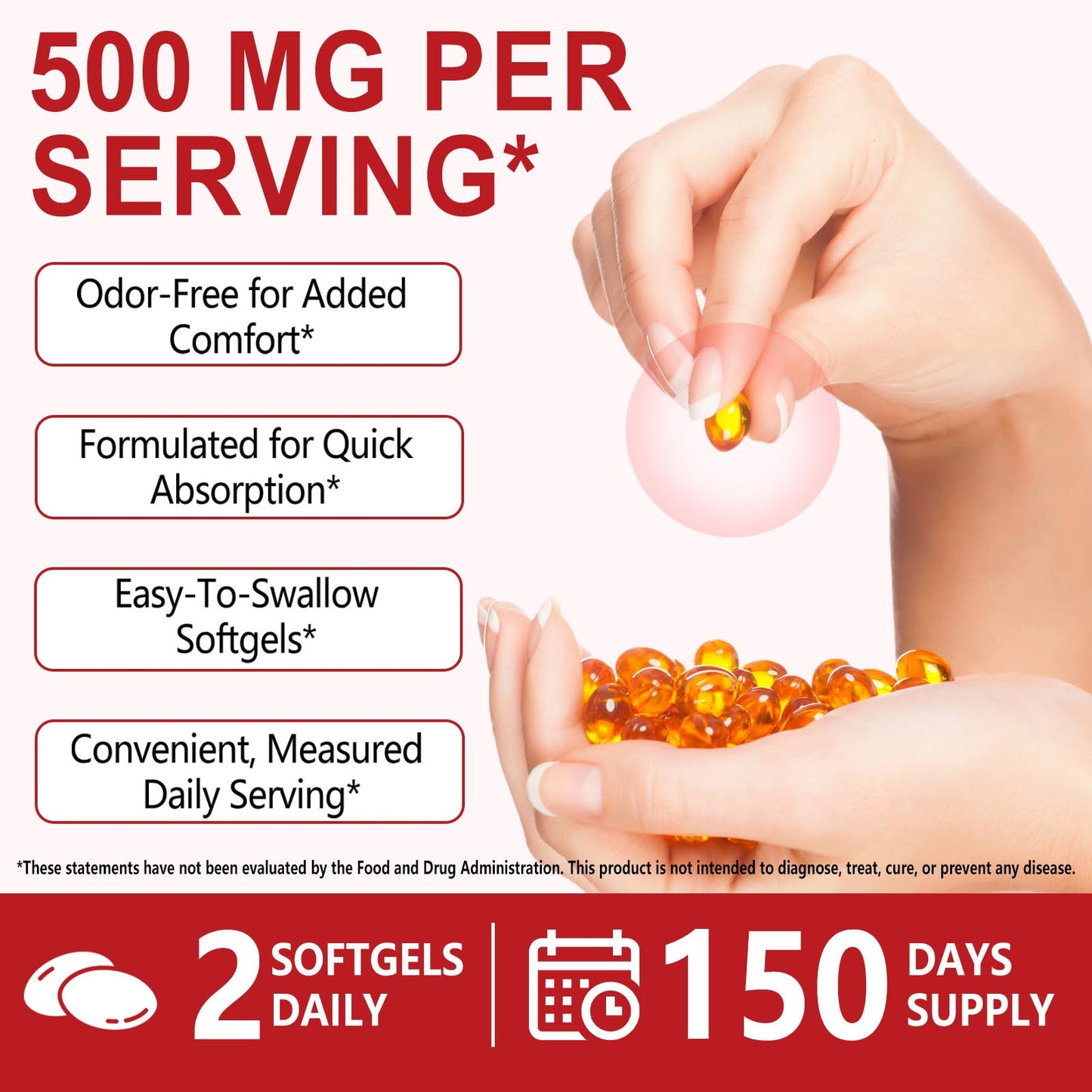 Akeeronn Odorless Aged Garlic Extract 300 Softgels