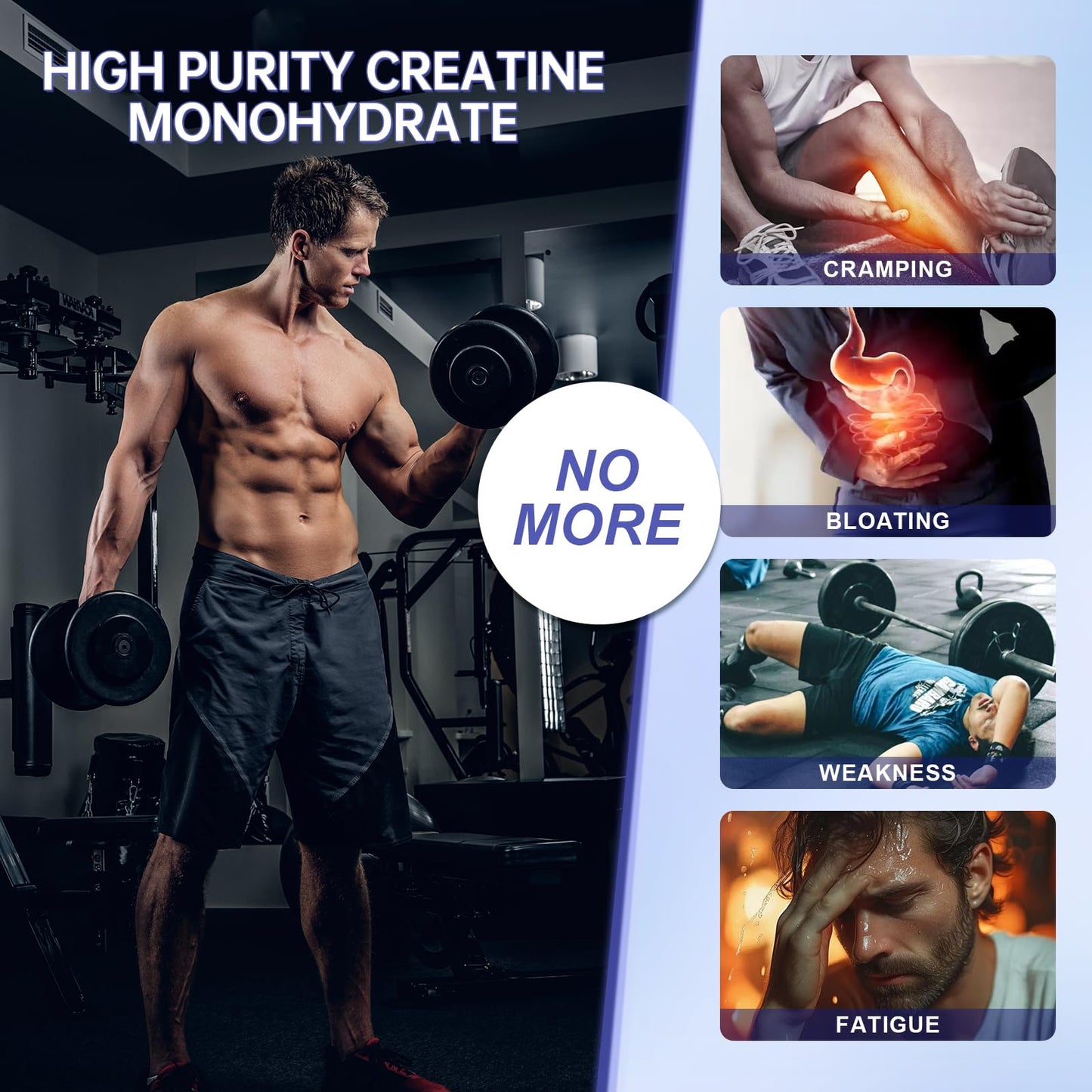 ANYTALK Creatine Monohydrate Gummies, 120 Gummies