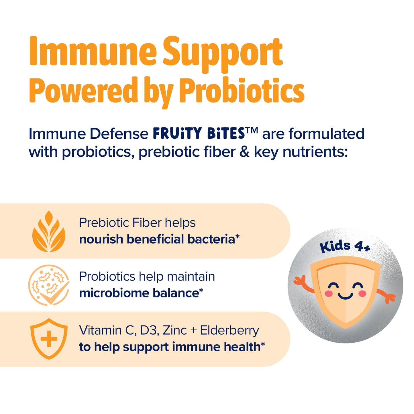 Biostime Kids Immune Support Gummies, 60 Count