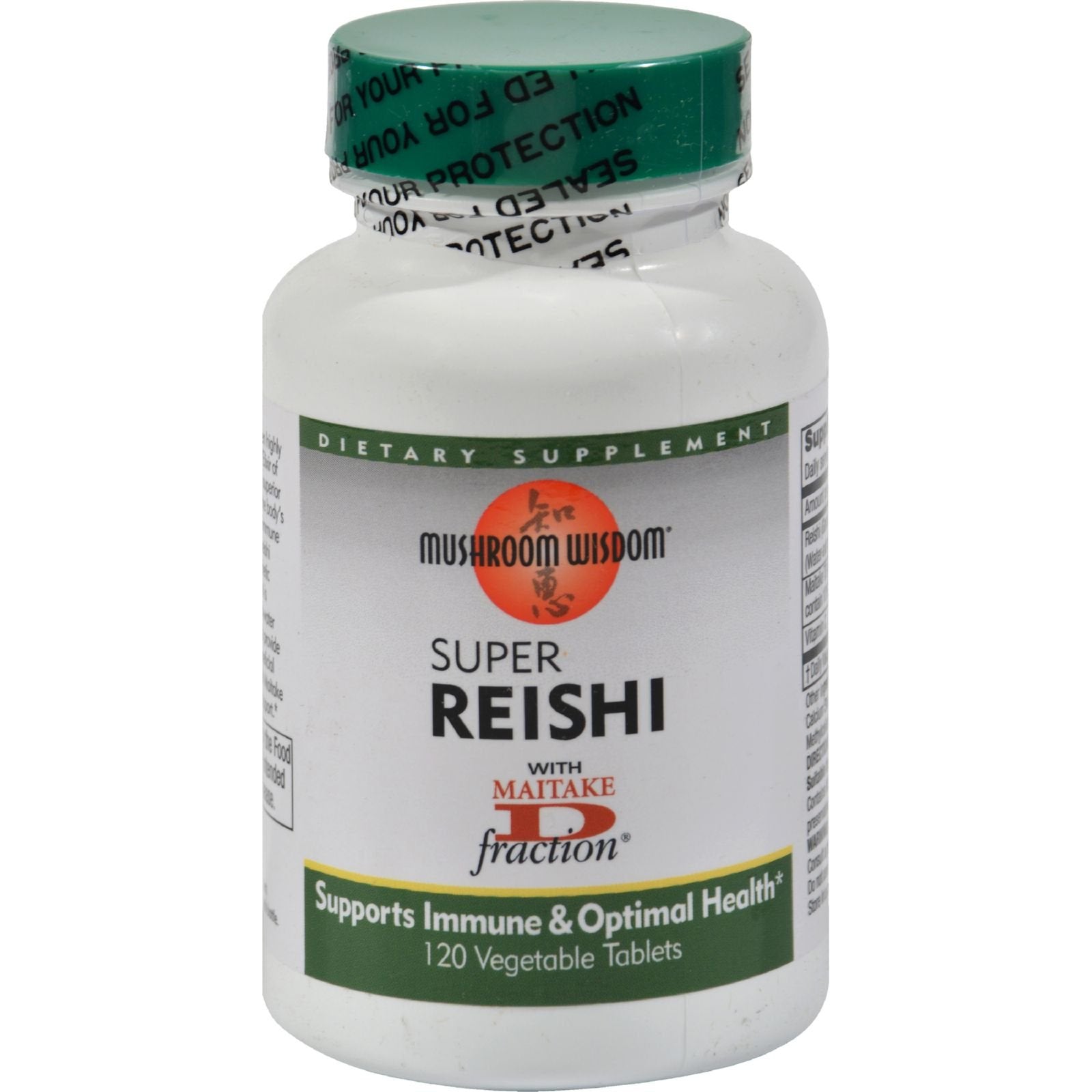 Mushroom Wisdom Super Reishi Tablets, 60 Tablets