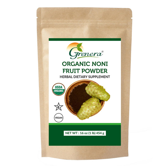 Grenera Organic Noni Fruit Powder, 16 Ounce