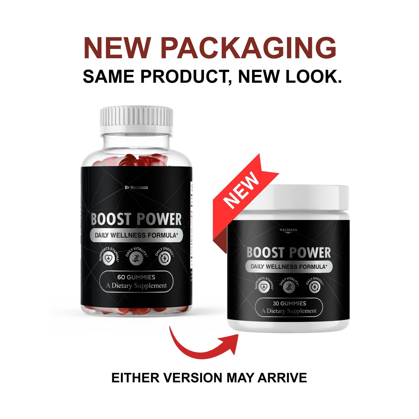 Valdivia Boost Power Gummies 60 Gummies