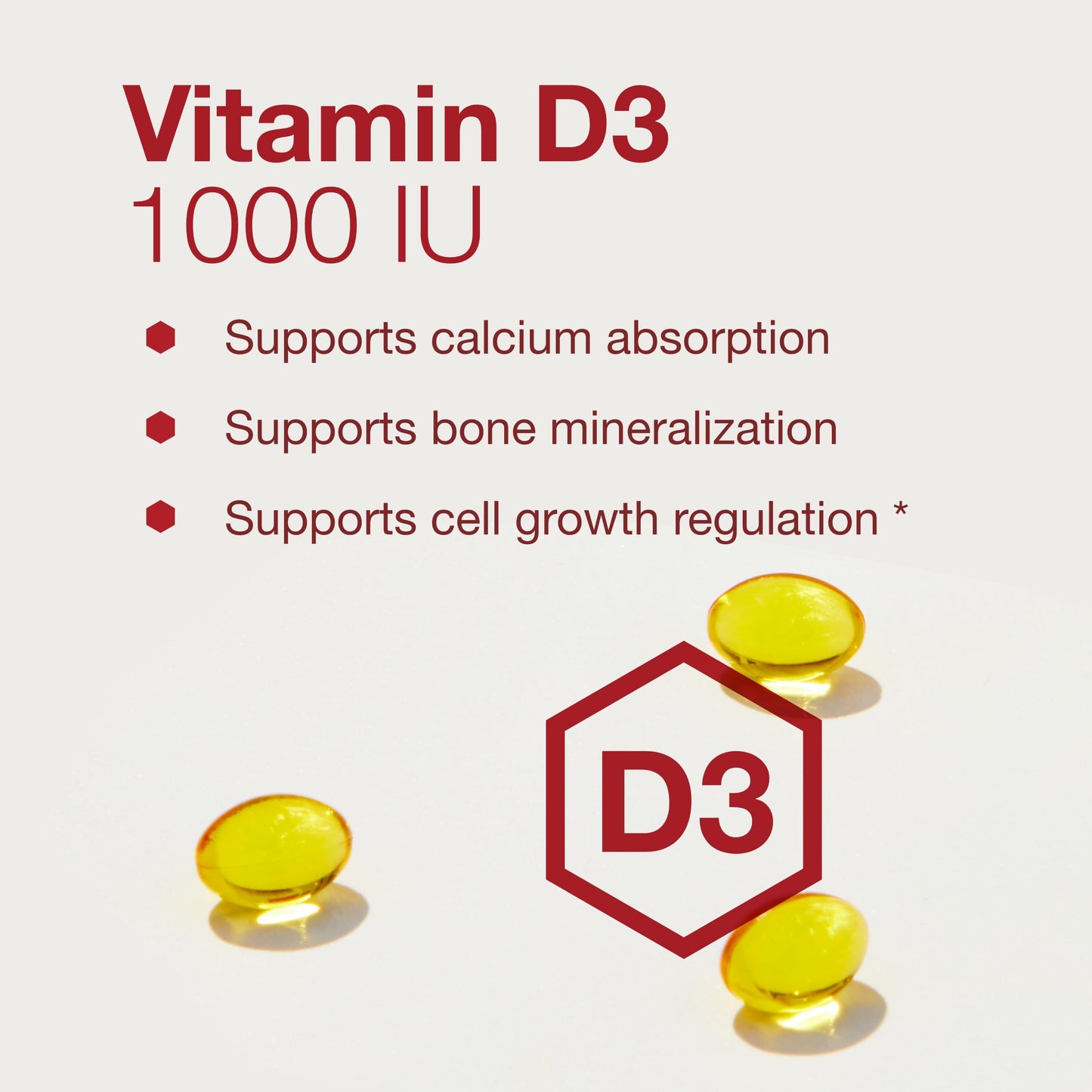 Protocol for Life Balance Vitamin D3 1000 IU Softgel, 120 Softgels