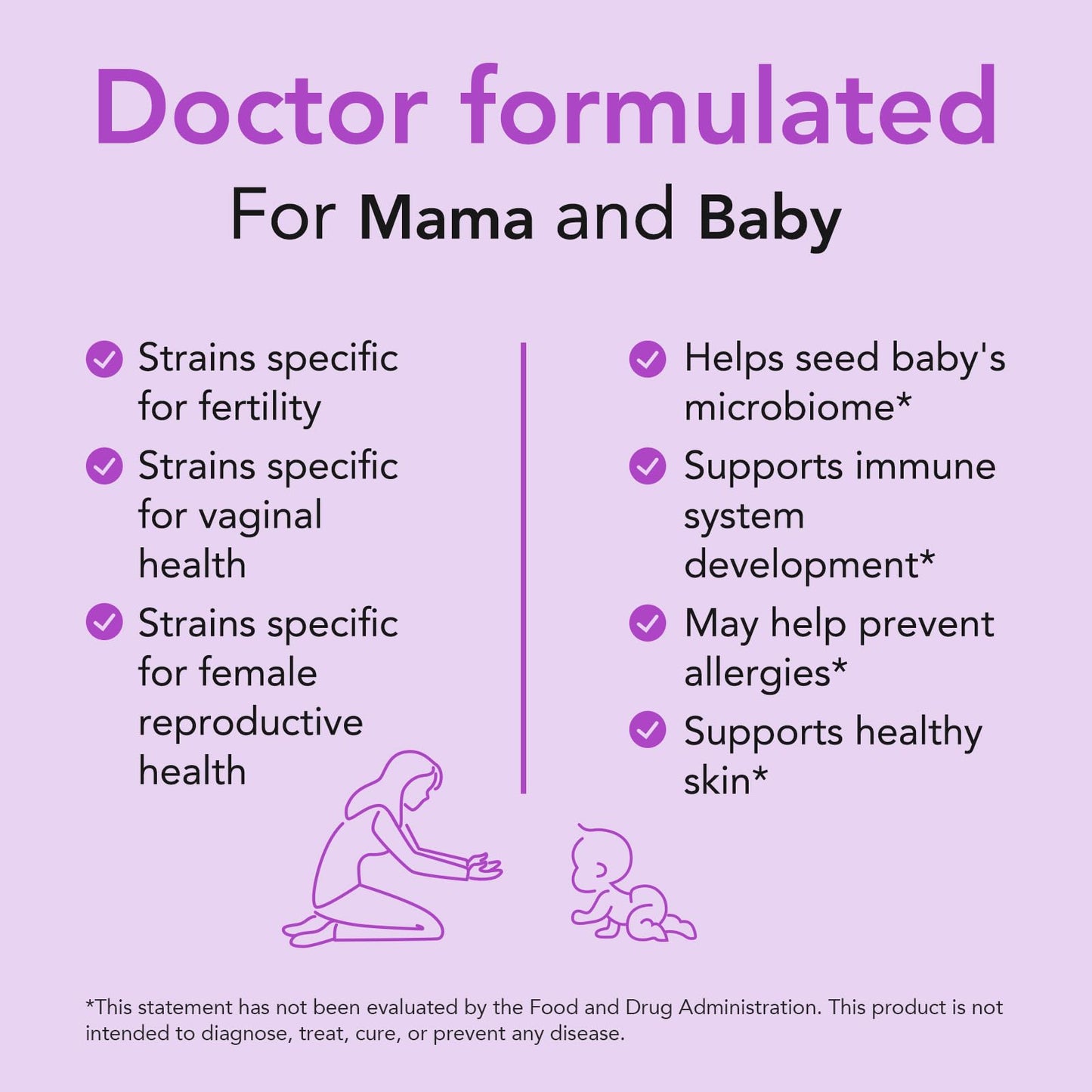 Premom Prenatal Prebiotics & Probiotics for Women Softgels 30 Count