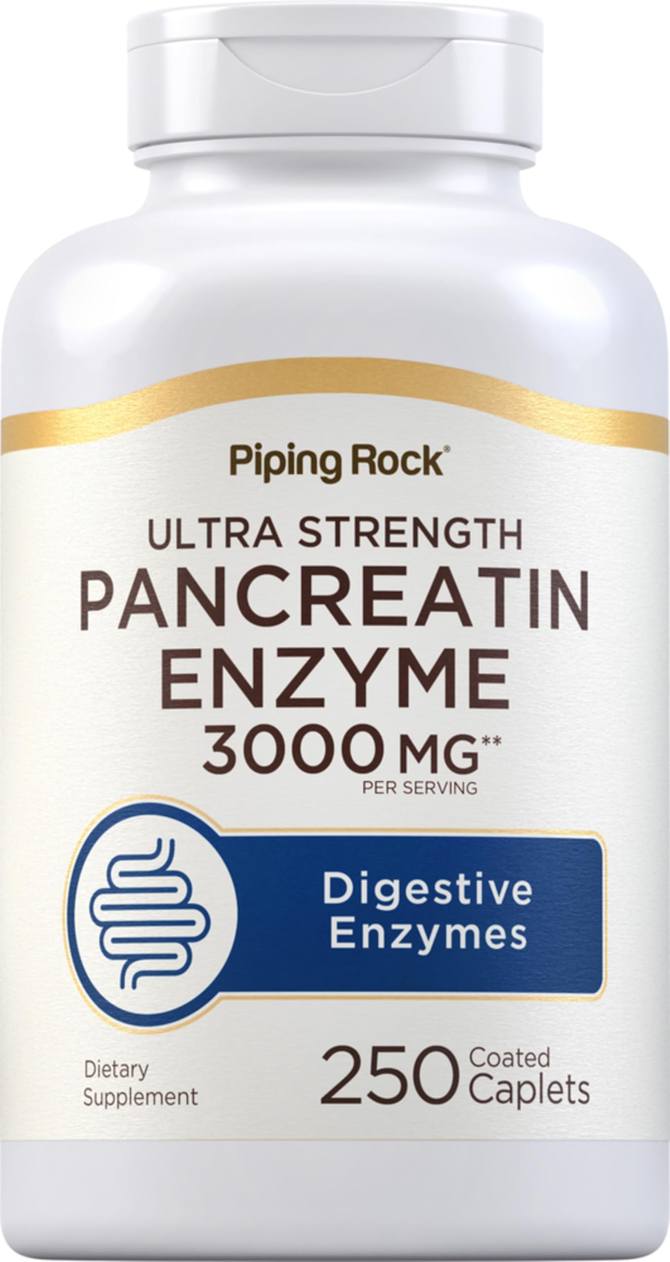 Piping Rock Pancreatin Digestive Enzymes 250 Caplets