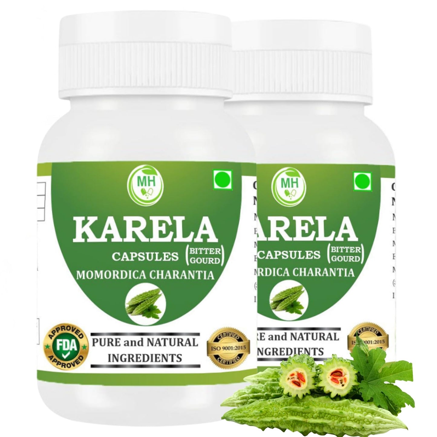 Generic Karela 500 mg Capsules 120 Count