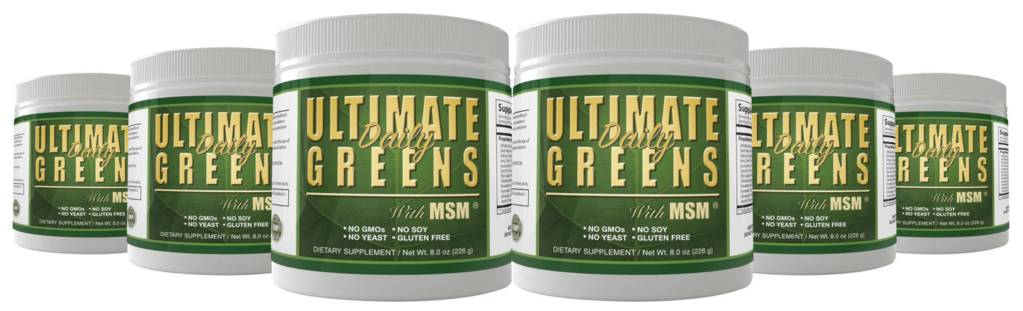 Daily Health Ultimate Greens with MSM Powder 48 oz