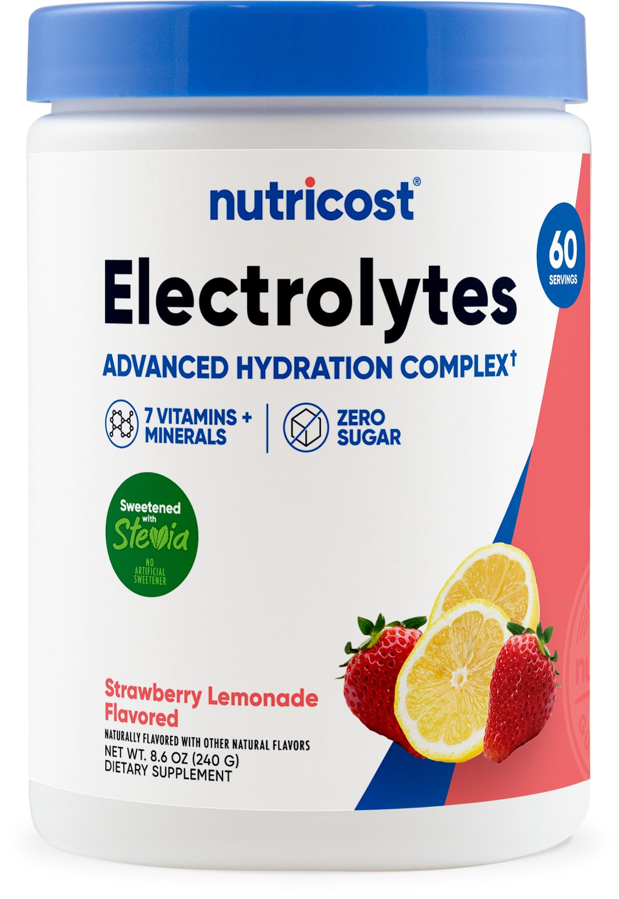 Nutricost Electrolytes Complex Powder 8.6 Ounce