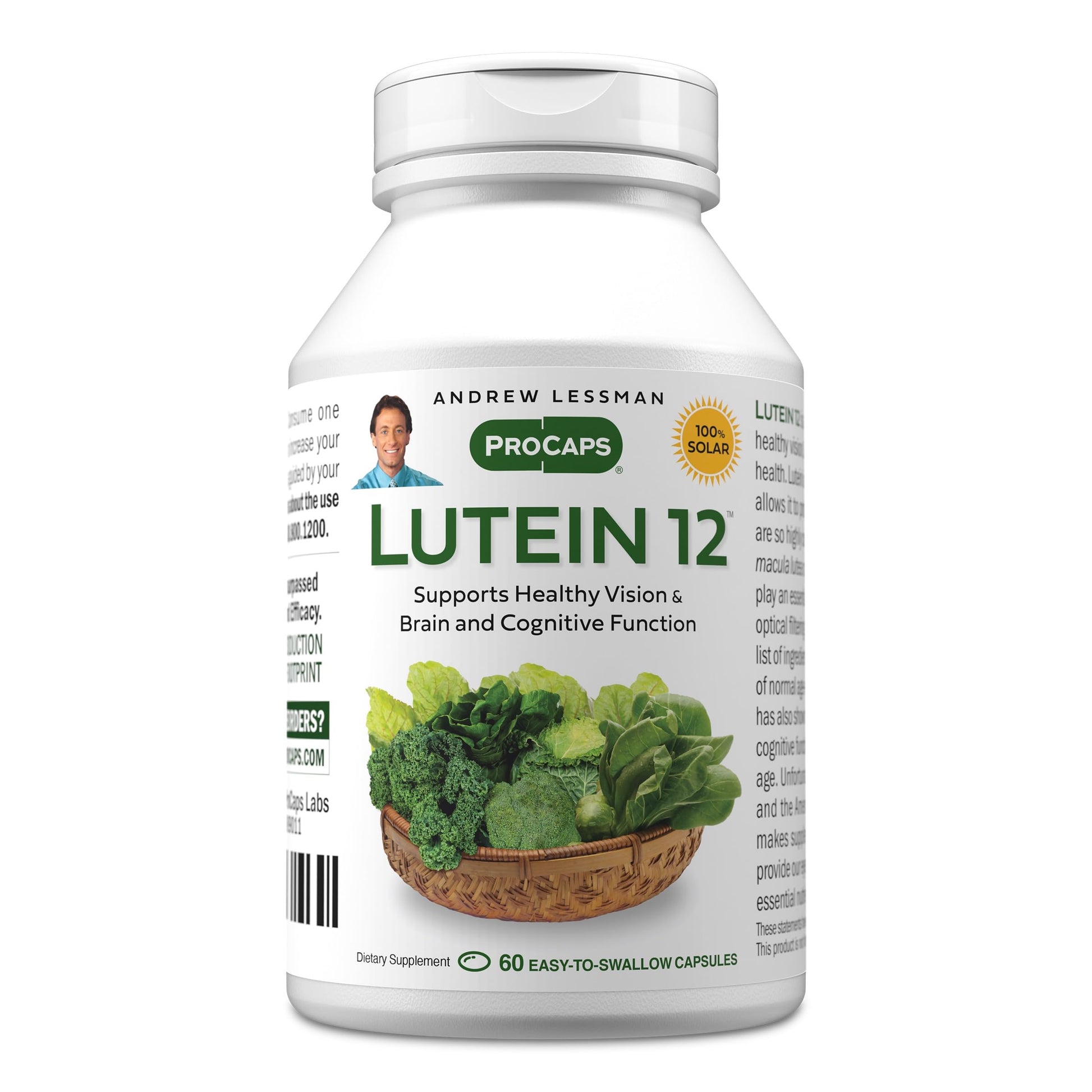 ANDREW LESSMAN Lutein 12 mg Capsules, 60 Count