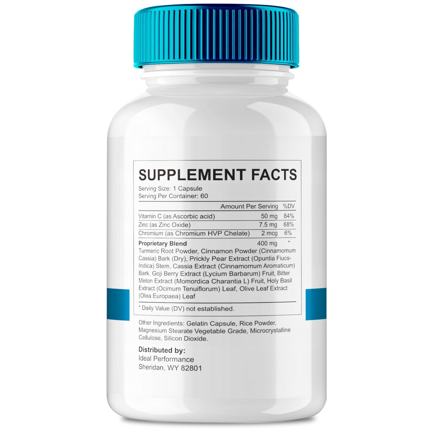 IDEAL PERFORMANCE Nervalis Nerve Supplement, 180 Capsules